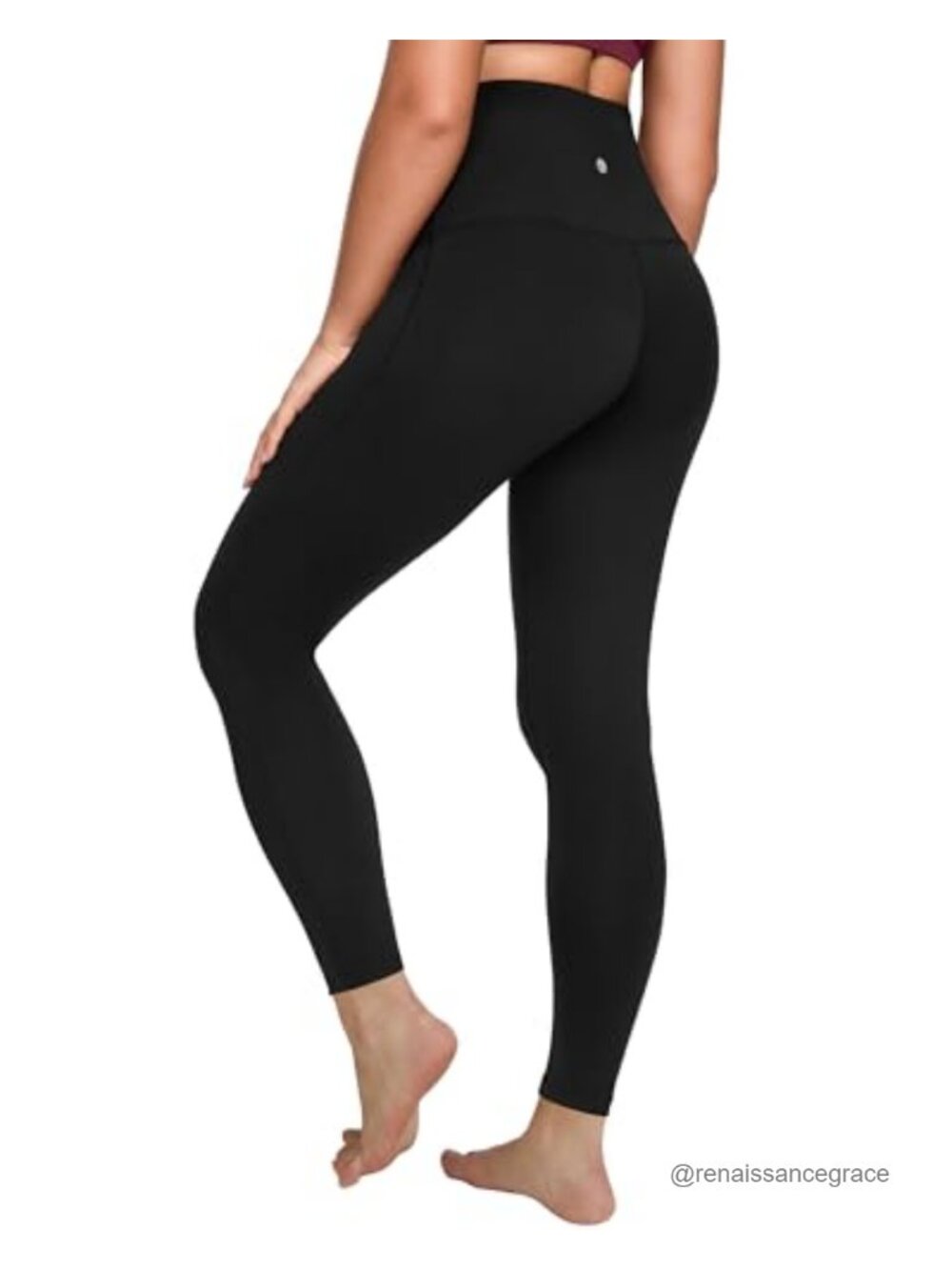 Ultra High Waisted Leggings for Women 27" Yoga Pants with Pocket